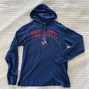 47 Brand Blue Patriots Long Sleeve Tee